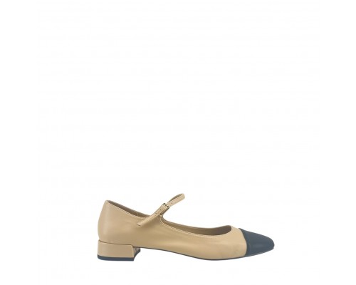  Zapato Mary Jane De Tacón Bajo